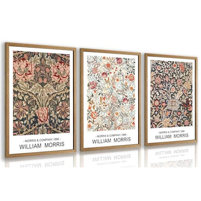 William Morris Wall Art Set of 3 (3 Count)