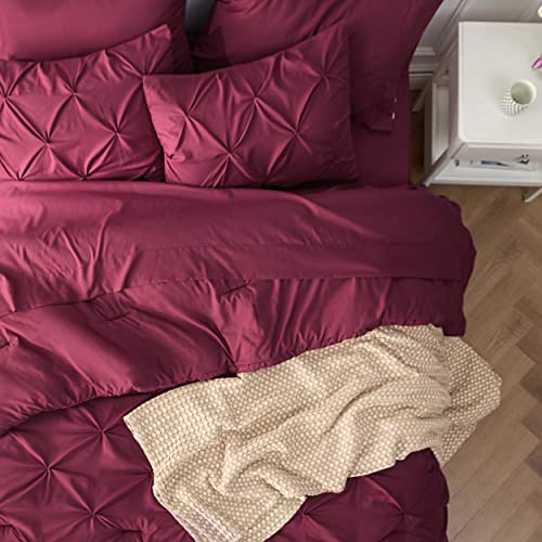 7 Piece Queen Comforter Set & Sheet Set