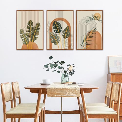 Boho Botanical Abstract Mid