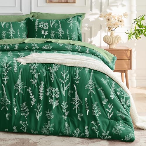 Emerald Green Full Comforter Set