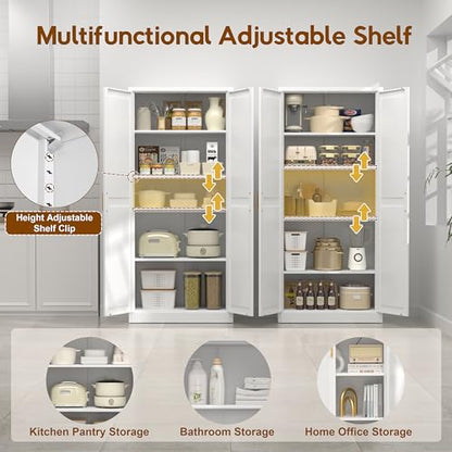 71" Kitchen Pantry Cabinet