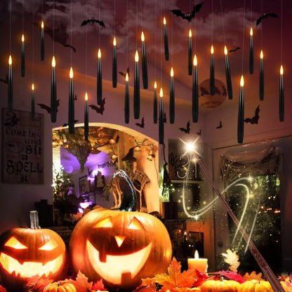Floating Candles with Magic Wand Remote
