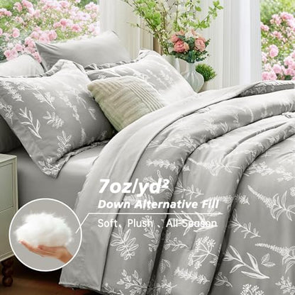 Silver Grey Full Comforter Set