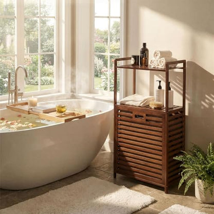 Tilt Out Laundry Hamper with 2 Tier