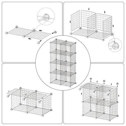 Wire Cube Storage