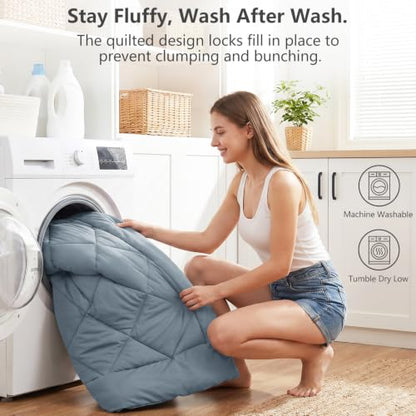 Full Size Comforter Sets Dusty Blue