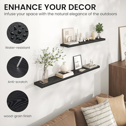 Floating Shelves for Wall 32 Inch (2 Count)