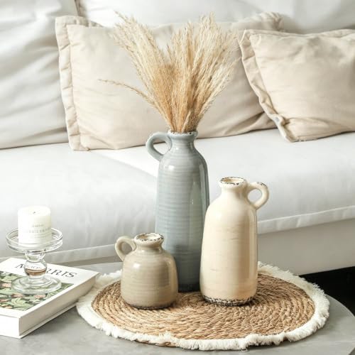 Ceramic Vases Set of 3 (3 Count)