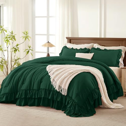 Ruffle Oversized Queen Comforter Set