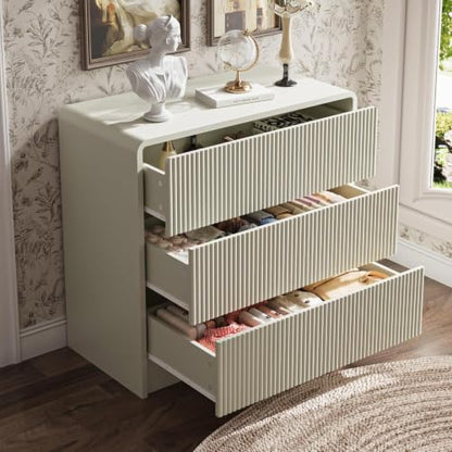 3 Drawer Nightstand Set of 2