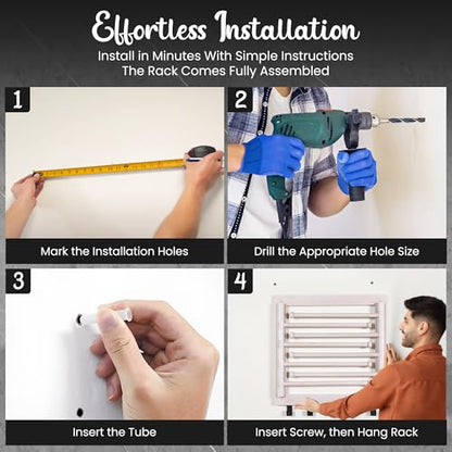 Wall Mounted Drying Rack