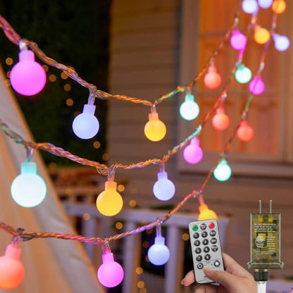 Pastel Globe Lights