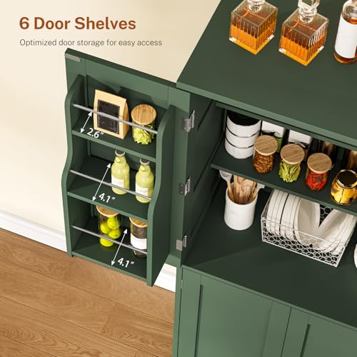 Pantry Cabinet with 4 Doors