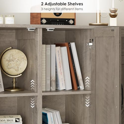 71” Large Sideboard Buffet Cabinet with Storage