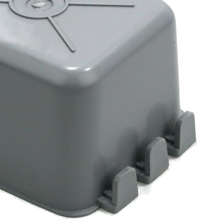 The ROP Shop 20-Pack - 16oz Gray Cage Cups for Feed & Water for Poultry Ducks, Birds, Hamsters