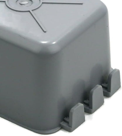 The ROP Shop 20-Pack - 16oz Gray Cage Cups for Feed & Water for Poultry Ducks, Birds, Hamsters