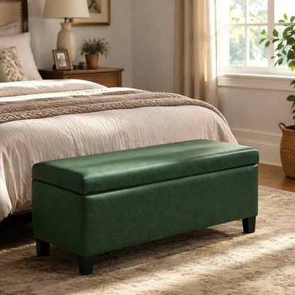 Vayne Storage Ottoman Bench With Flip