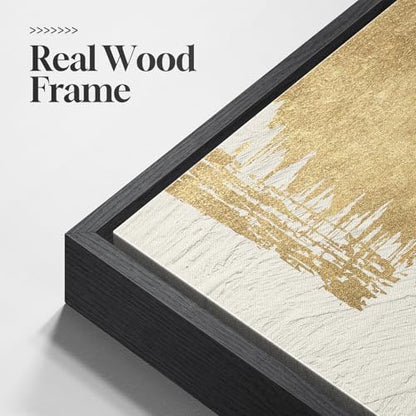 Framed Black and White Abstract Wall Art Set (3 Count)