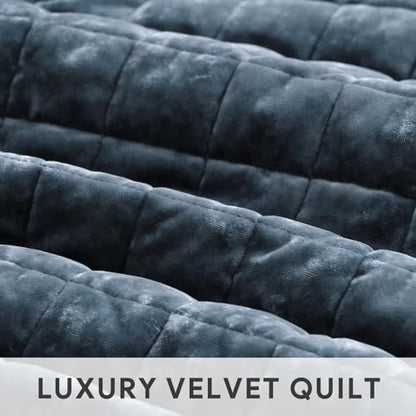 Velvet Quilt Set
