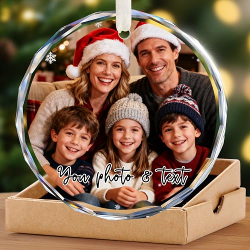Personalized Christmas Ornaments with Photo