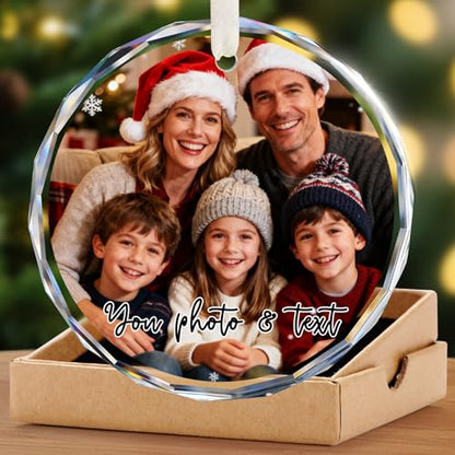Personalized Christmas Ornaments with Photo