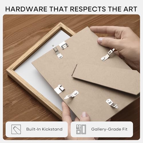 6x6 Natural Oak Picture Frame (3 Count)