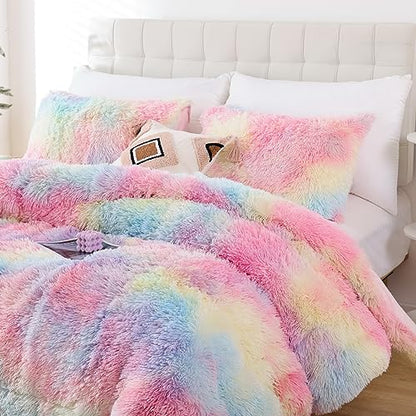 Fluffy Full Size Comforter Set