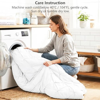 Twin XL Comforter Set White