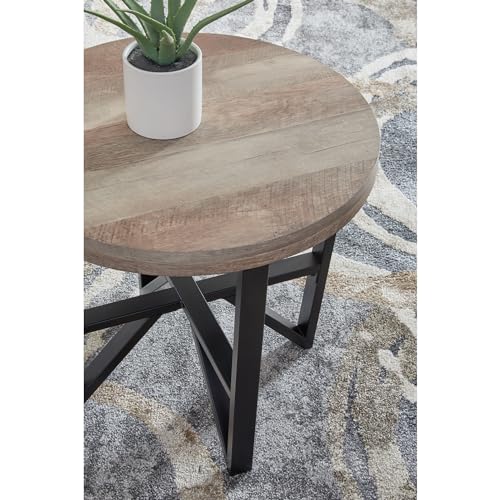 Deanlee 3 Piece Round Coffee Table Set (3 Count)