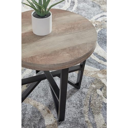 Deanlee 3 Piece Round Coffee Table Set (3 Count)