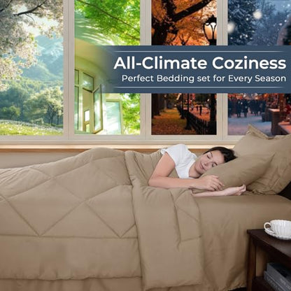 7 Piece California King Comforter Set