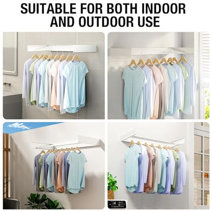 Wall Mounted Drying Rack 40"