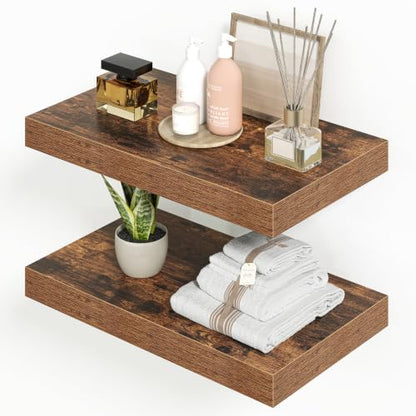 16 inchs Floating Shelves for Wall Set of 2
