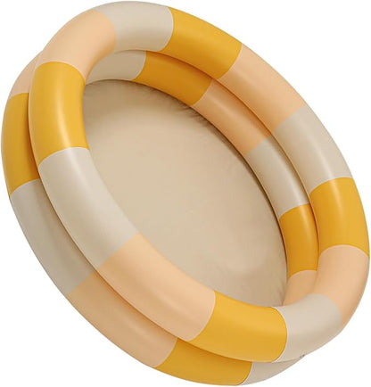 Keenso Inflatable Pool Thickened Blow Up Pool for Kids with Cute Style, Harmless Material, Wide Uses, Suitable for Indoor or Outdoor Play
