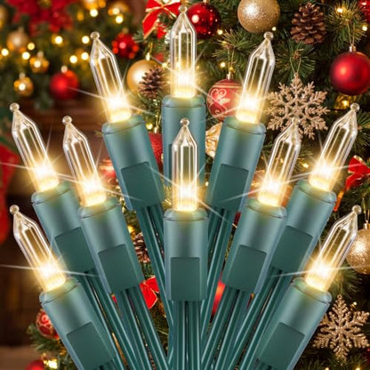 100 Count 20 Feet Christmas String Lights