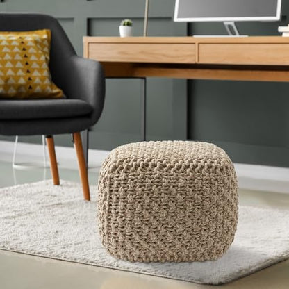 Square Pouf Ottoman