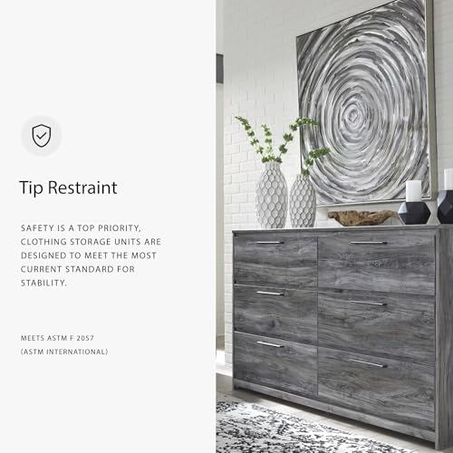 Baystorm 6 Drawer Bedroom Dresser