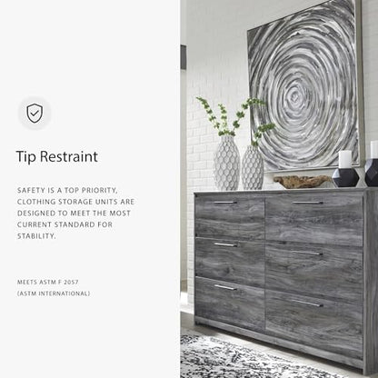Baystorm 6 Drawer Bedroom Dresser
