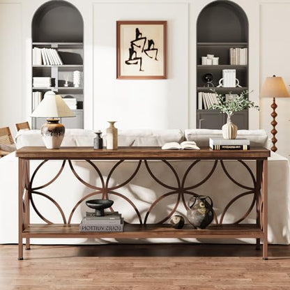 70.9 Inch Narrow Sofa Table