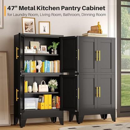 47" Tall Kitchen Pantry Cabinet