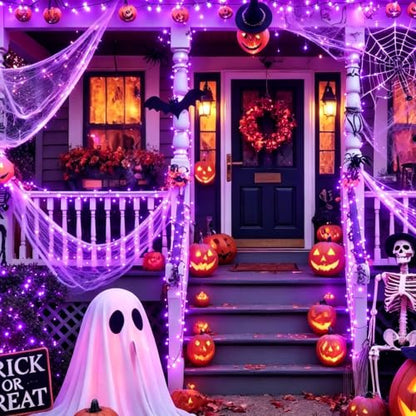 25FT Purple Halloween String Lights (50 Count)