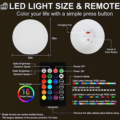 Outdoor LED Globe Orb Light