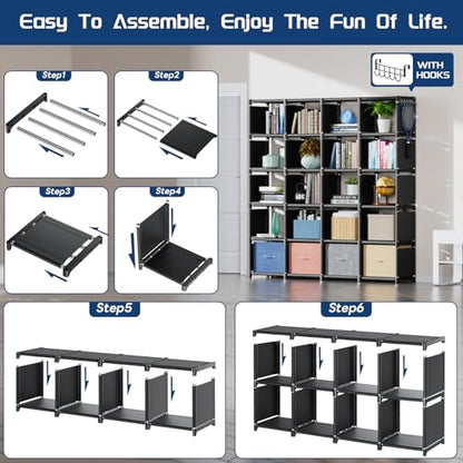 20 Cube Book Shelf (20 Count)