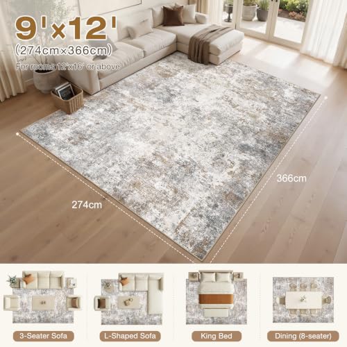 9x12 Area Rug Living Room Rugs (24 Count)