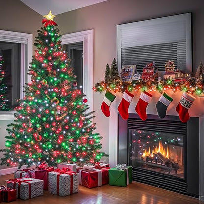 600 LED Christmas String Lights Outdoor (168 Foot)
