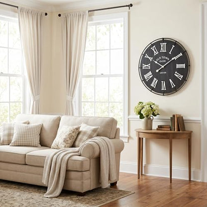 24 Inch Vintage London Style Wall Clock