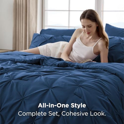 7 Piece Queen Comforter Set & Sheet Set