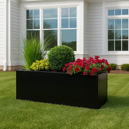 38”Lx15”Wx16”H Large Rectangular Planter