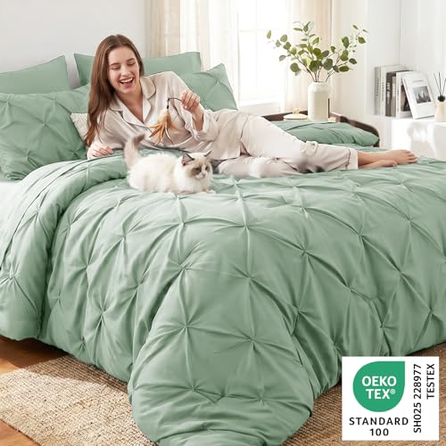 Twin Comforter Set Sage Green