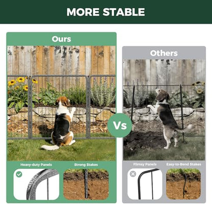 No Dig Garden Fence
